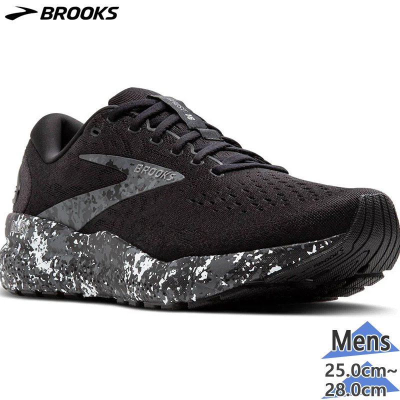 ブルックス メンズ ゴースト16 スニーカー 靴 シューズ ランニングシューズ ランニング マラソン トレーニング 送料無料 BROOKS BRM4183|シューズ愛ランド 店