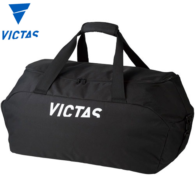 約70L ヴィクタス メンズ レディース V-SPB610 ピンポン 添え物 引きくらべる 御徒面子 鞄 ボストンバッグ シューズ御徒面子 部活 軍事遠征 運動すること 運動競技 黒いこと 黒 貨物輸送無料 VICTAS 582601