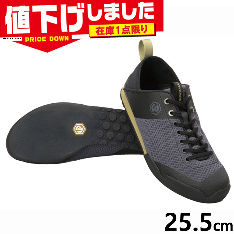 在庫1点限り 25.5cm アンパラレル キャラバン メンズ レディース L5 UP 競技 クライミングシューズ ルートセッター 屋内 グレー 灰色 送料無料 Caravan 1410034|シューズ愛ランド 店