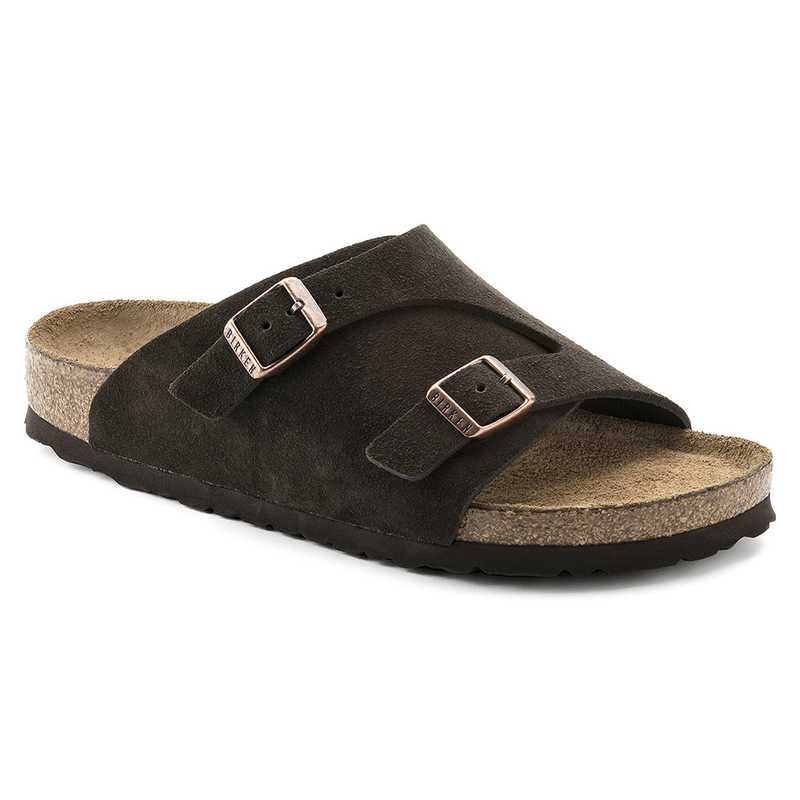 大人気新作 ビルケンシュトック Birkenstock サンダル メンズ Bir Zurich Sfb Vl Mocha モカ ナロー 幅狭 靴 シューズ 21fw