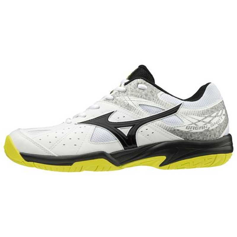 ミズノ Mizuno 2 61ga Ac Break Shot イエロー シューズ ジュニア スニーカー テニス ブラック ブレイクショット2 ホワイト レディース 靴 パーティを彩るご馳走や スニーカー