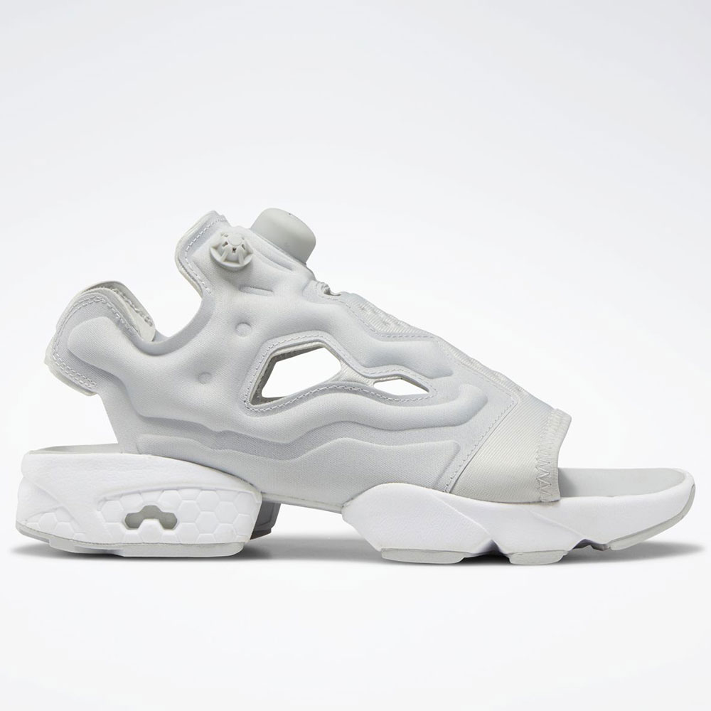 驚きの価格が実現 スポーツサンダル サンダル インスタポンプフューリー Reebok リーボック スカルグレー ホワイト シルバーレディース Dv9697 Sandal Fury Instapump Moto Stojany Cz