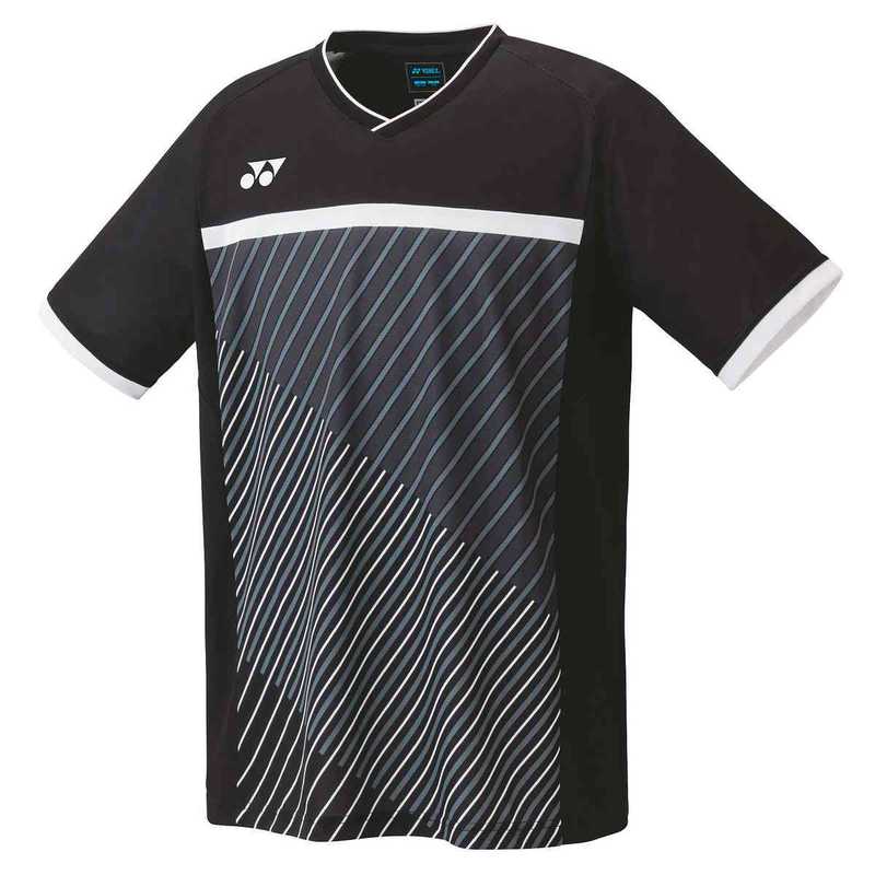 エントリーでp10倍 ヨネックス Yonex j テニス バドミントン ウェア ジュニア ジュニアゲームシャツ ブラック 21fw 輸入