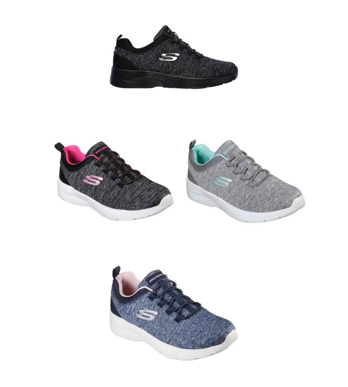 Skechers DYNAMIGHT 2.0 IN A FLASH WIDE FIT 12965W スケッチャーズ ダイナマイト 2.0 イン ア フラッシュ 幅広ワイドフィット スケッチャーズスニーカー BKHP BKCC NVPK GYMN