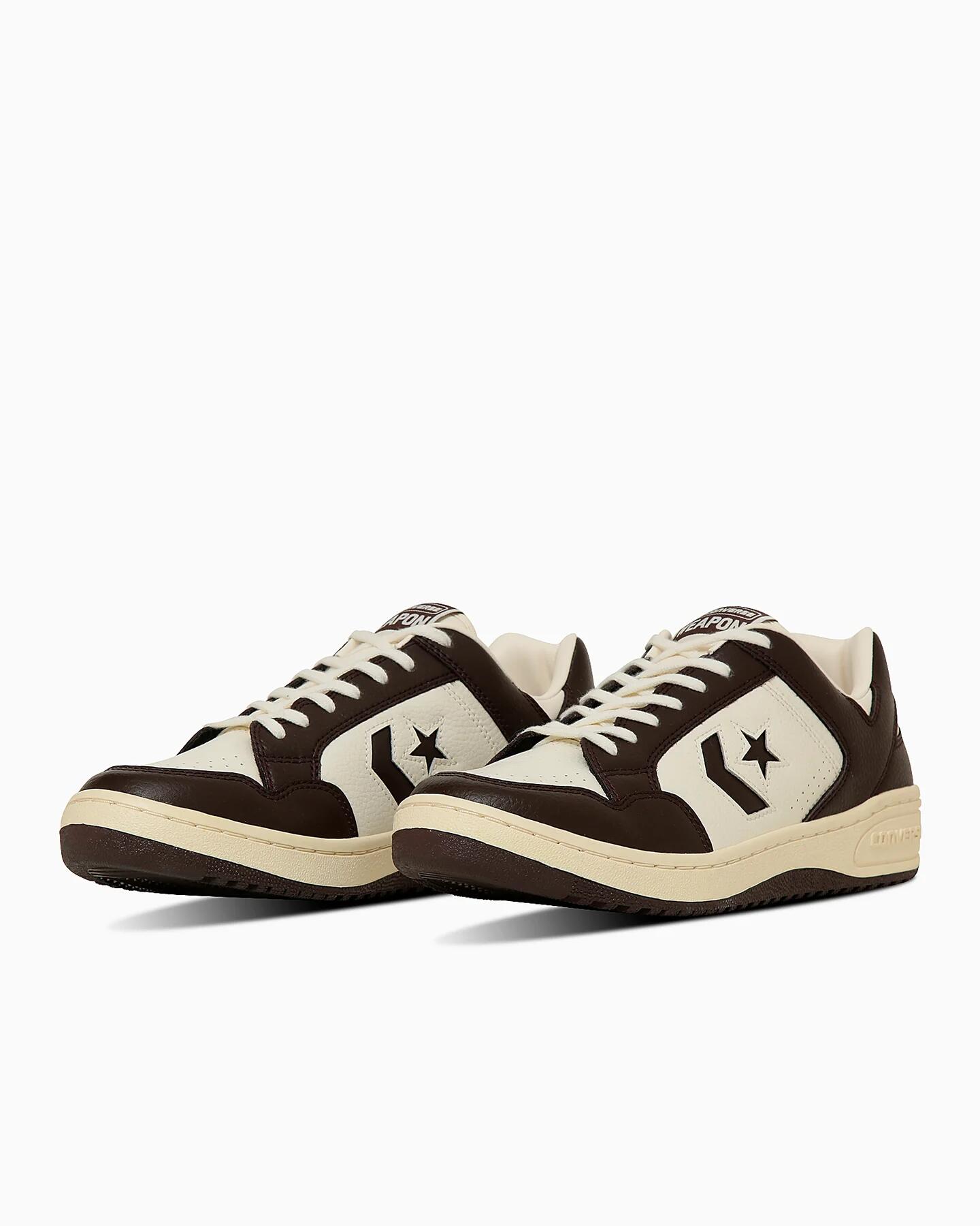 converse WEAPON SL OX コンバース ウエポン ＳＬ ＯＸ 33701920 OWT/BLW オフホワイト/ブラウン 7,957円