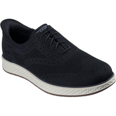 Skechers Slip-ins BURKETT-DURAND 205364 BLK BRN スケッチャーズ スリップインズ 黒いこと 赤銅色 メンズ