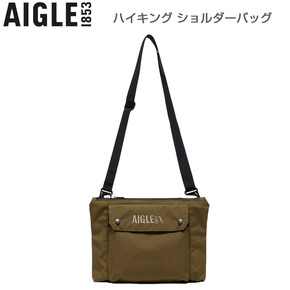 エーグル AIGLE ZNHBN09 ハイキング ショルダーバッグ 2L カラー：テラヴェルデ (002) リサイクルナイロン ショルダー サイドバッグ