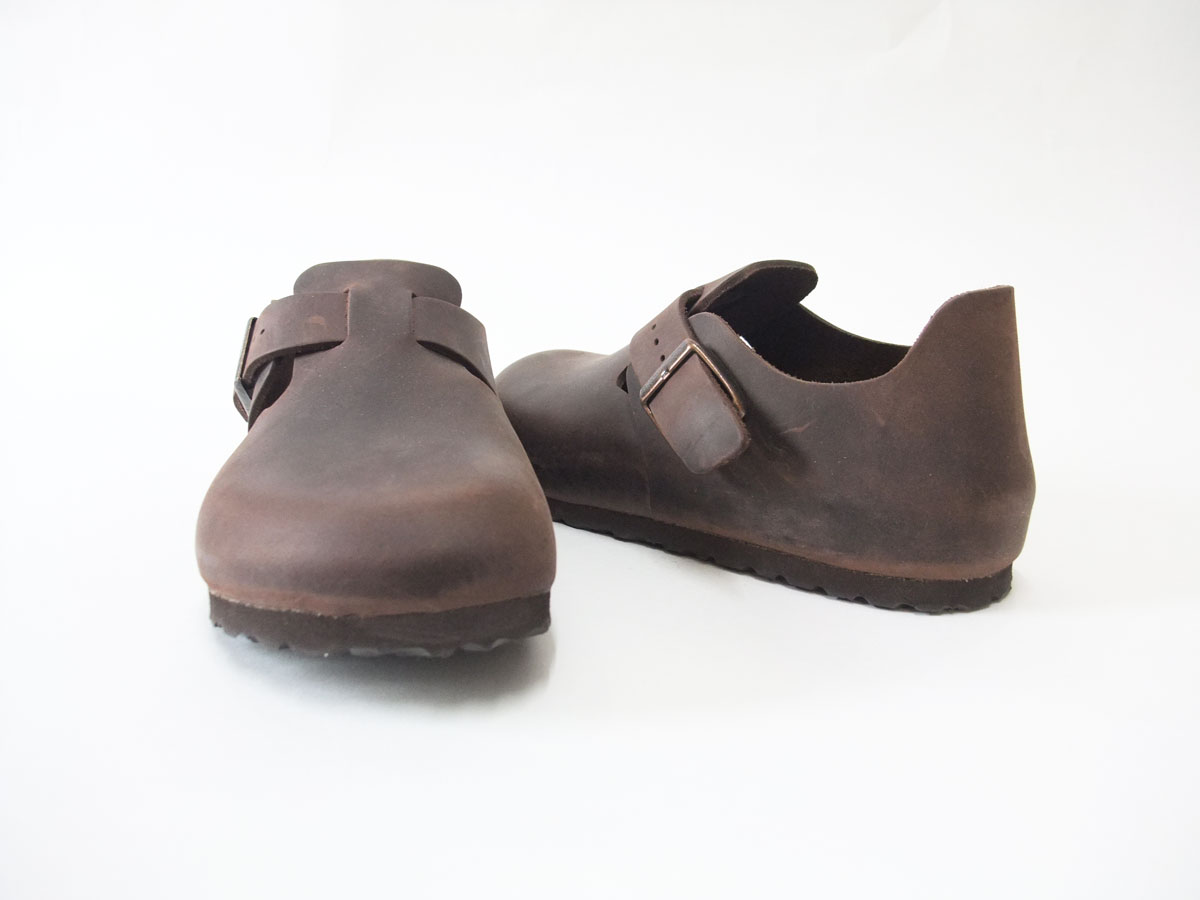 BIRKENSTOCK ロンドン シャイニーブラック 27cm - 靴