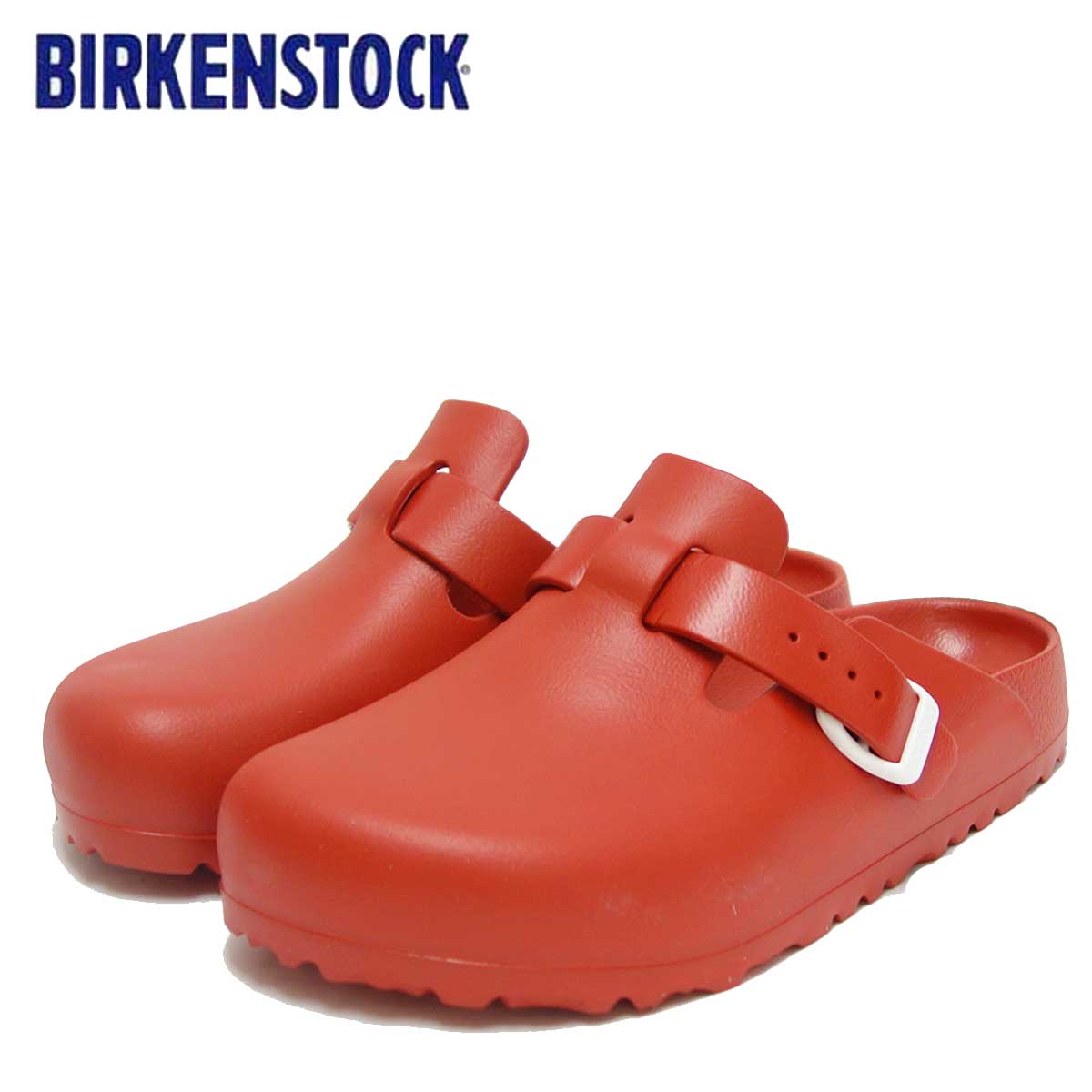 birkenstock boston eva red