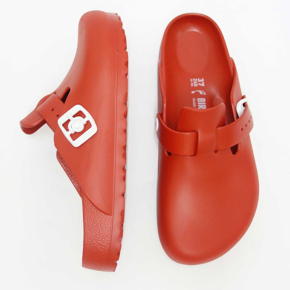 birkenstock boston eva red