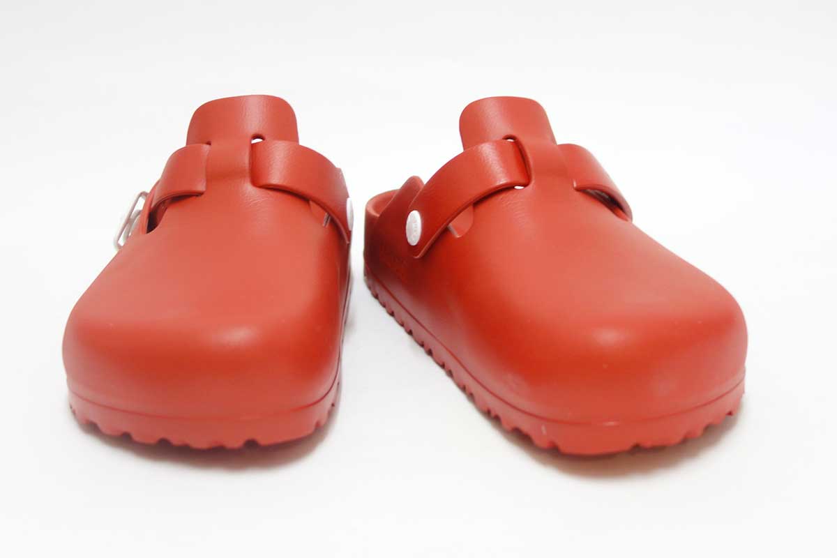 birkenstock boston eva red