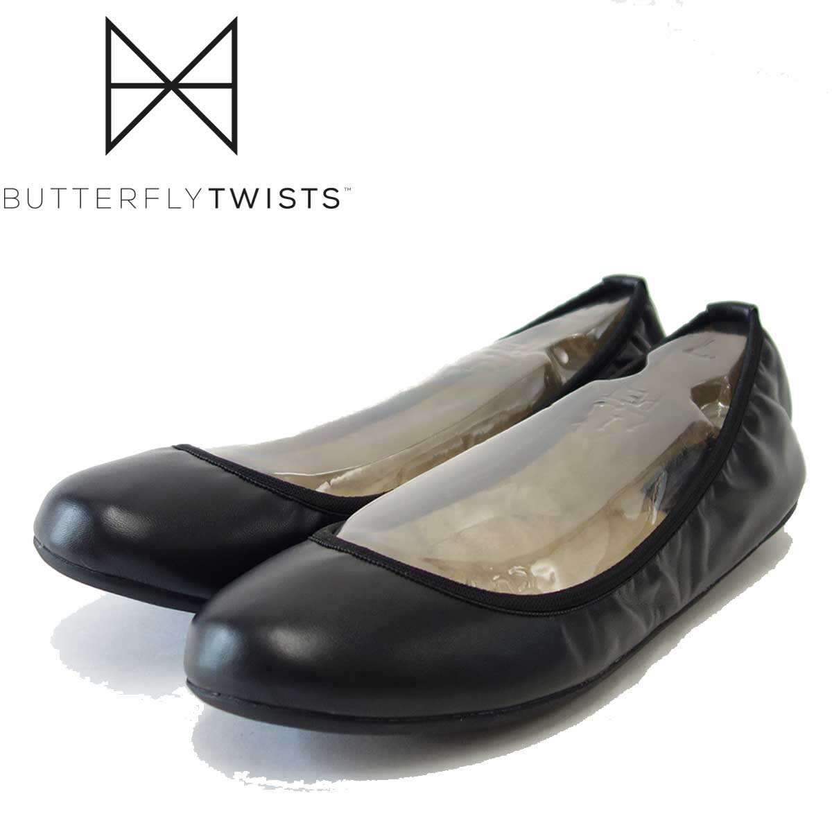 BUTTERFLY TWISTS バタフライツイスト SOPHIA 21037N ブラック（レディース） お洒落な携帯バレエシューズ 「靴」 6,178円