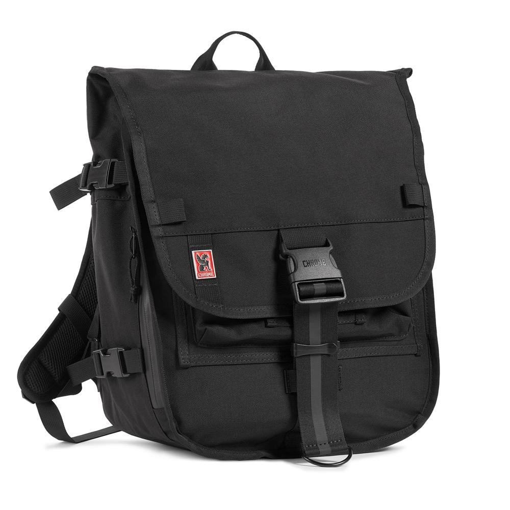 CHROME クローム WARSAW MEDIUM BACKPACK 25L（ワルシャワ ミディアム 25L） BG333BK カラー：ブラック 容量 25L 防水 バックパック｜靴のシナガワ 17,666円