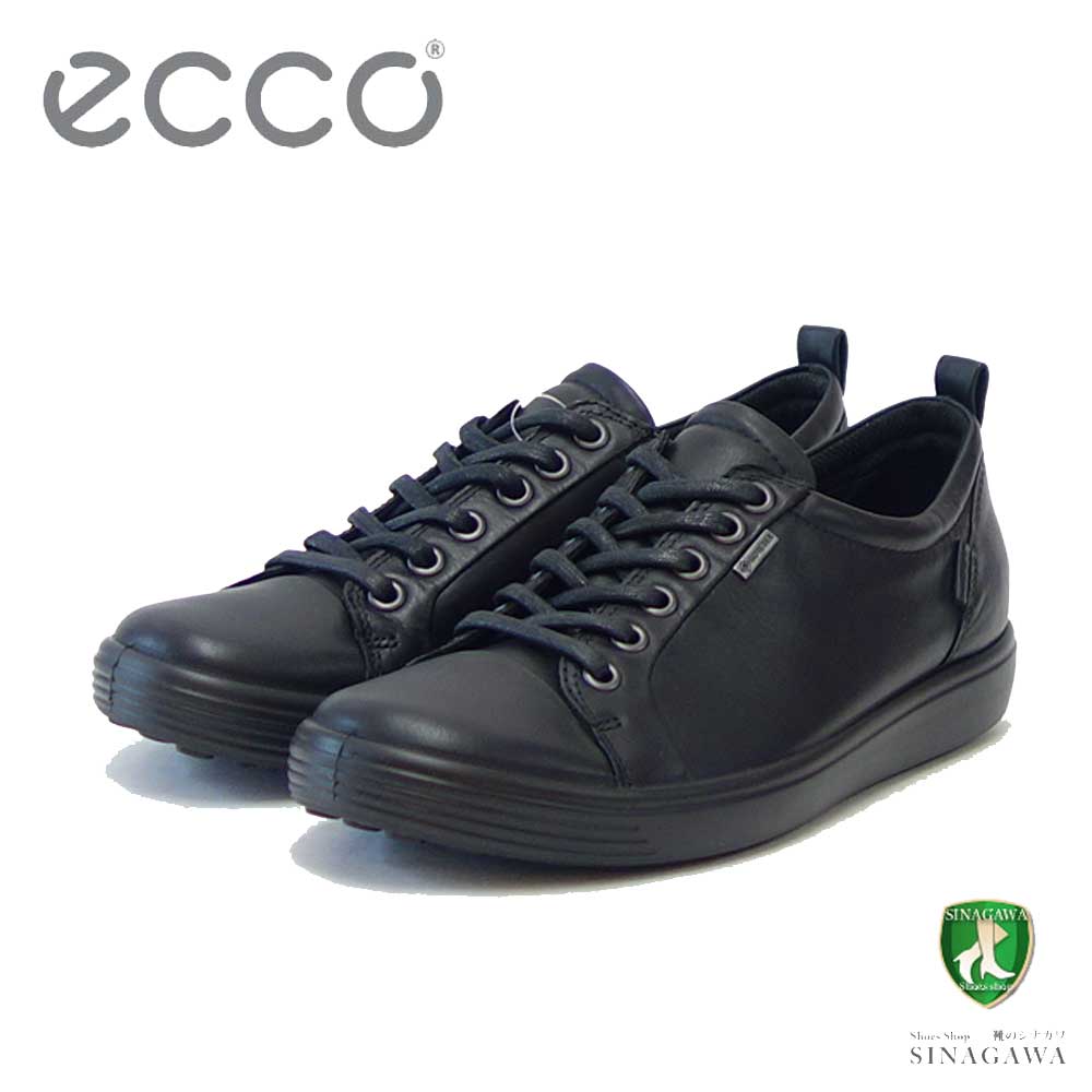 ECCO スニーカー 23.0センチ ブラック 現行品 - 靴