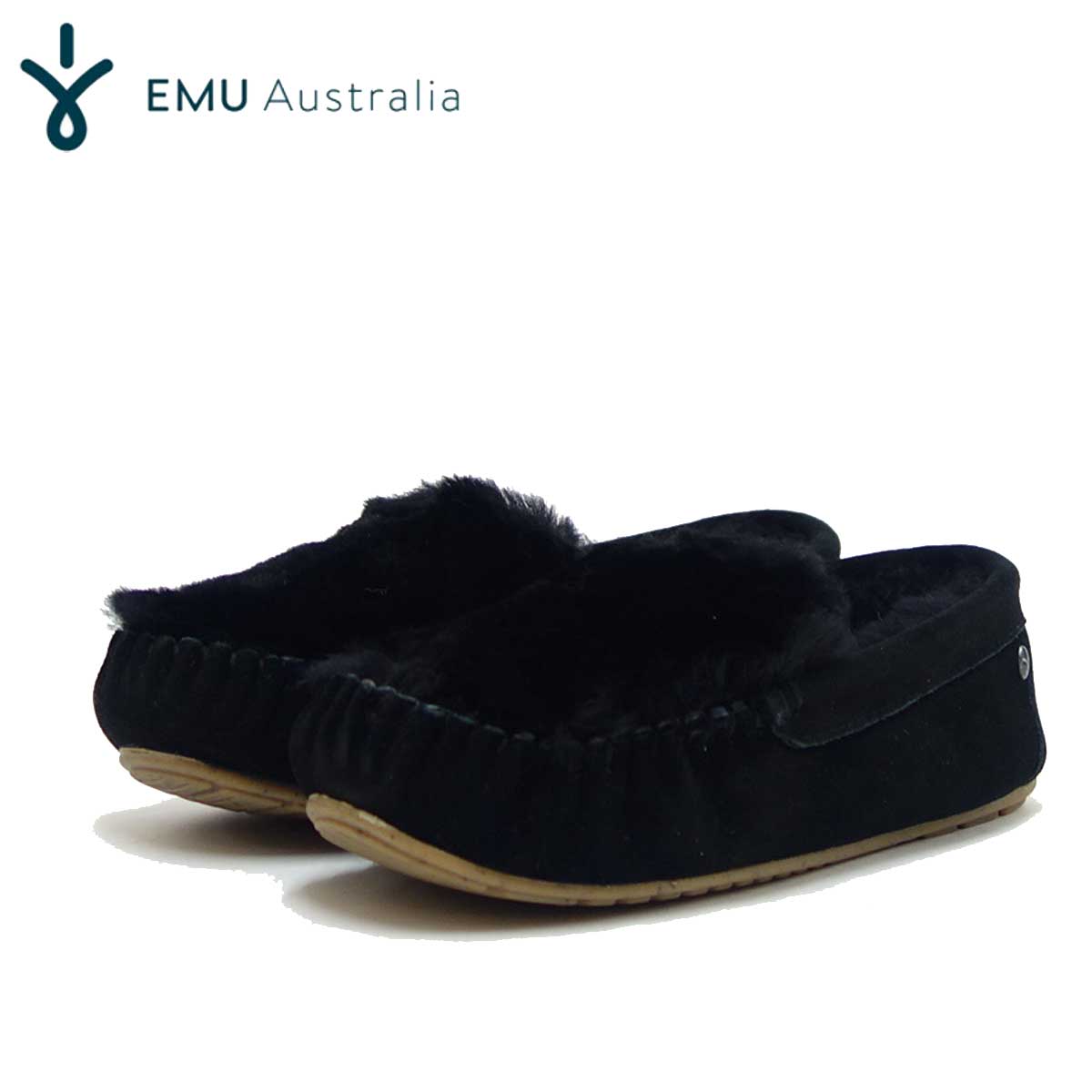 エミュー EMU W 11705 CAIRNS REVERSE FUR ケアンズリバースファー（レディース） ：ブラック 「靴」｜靴のシナガワ 13,448円