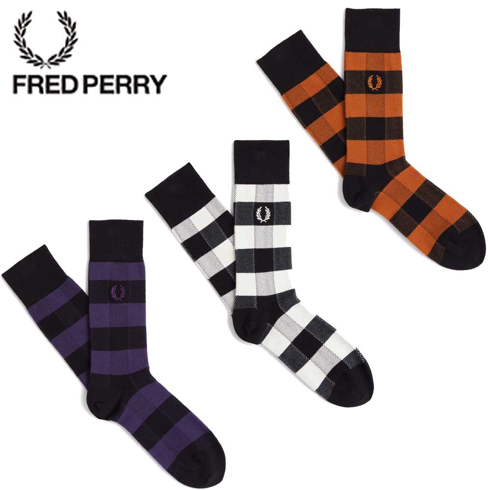 楽天市場】FRED PERRY フレッドペリー Jacquard Argyle Socks C1152