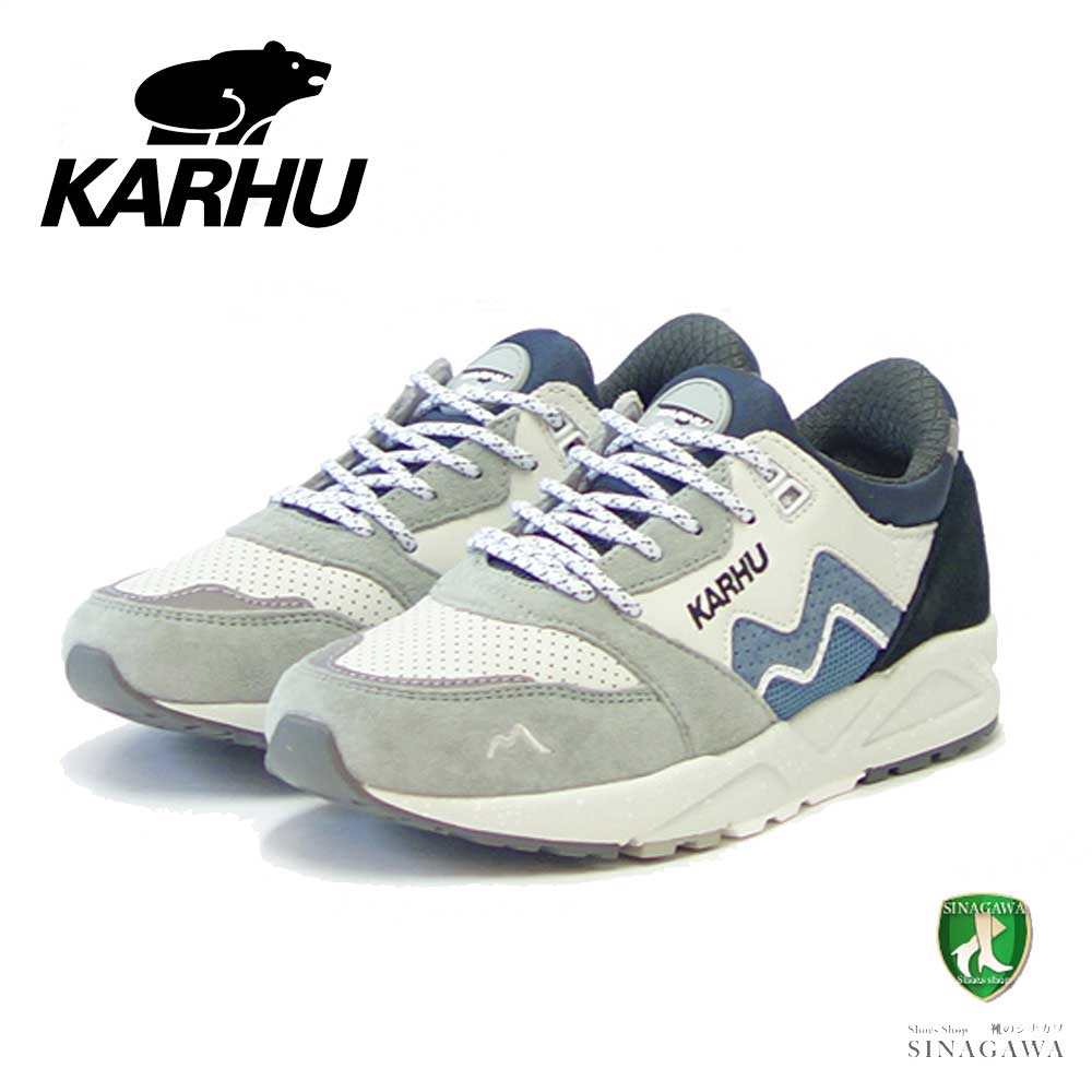 カルフ KARHU 803092 ARIA 95（アリア） カラー：Pigeon / China Blue （ユニセックス） レザースニーカー レディース ウォーキング 「靴」画像