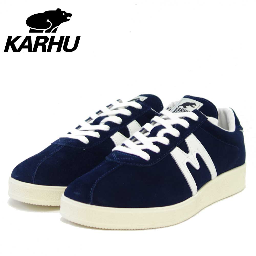 日本全国送料無料 楽天市場 カルフ Karhu トランパス Trampas Kh ユニセックス Navy White スエードレザー スニーカー 靴 靴のシナガワ 高い素材 Www Lexusoman Com