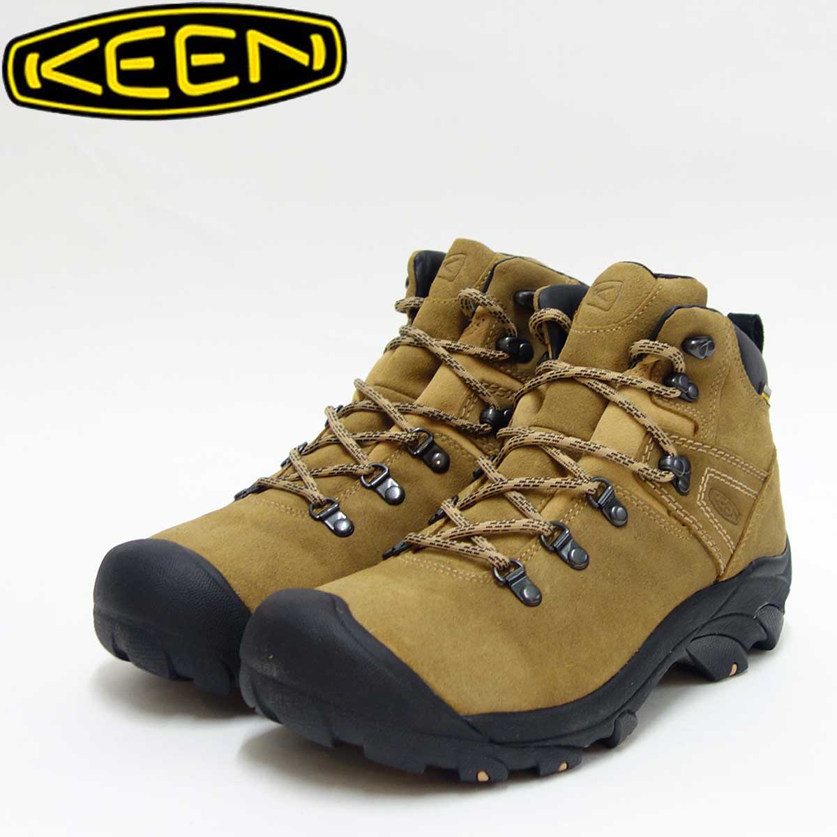 Keen 靴 ブーツ キーン Pyenees ピレニーズ Keen Latte メンズ 防水仕様 ピレニーズ オールレザーのハイキングシューズ 靴 靴のシナガワトレッキングからファッションブーツまで 送料無料商品