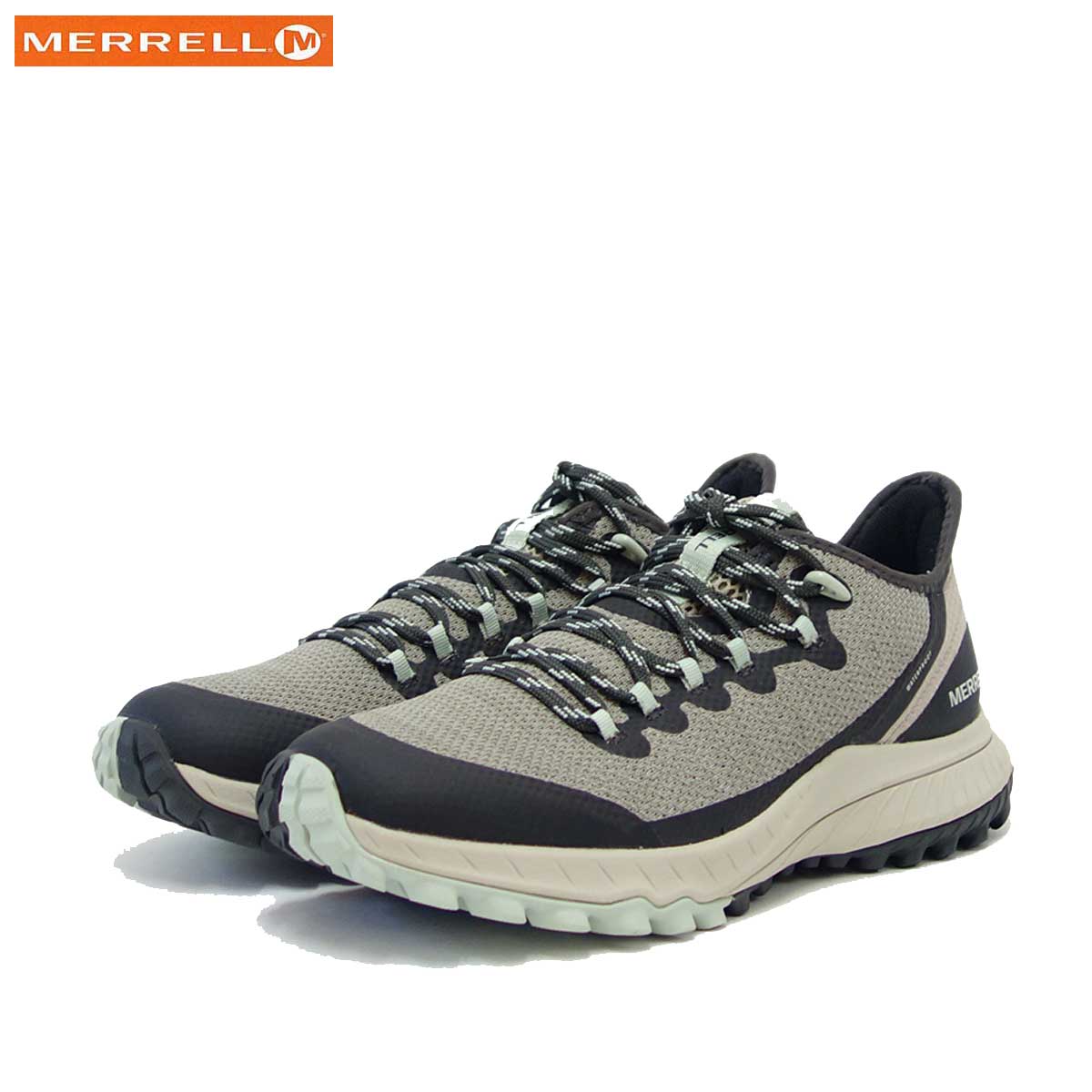 楽天市場 メレル Merrell レディース ブラバーダ ウォータープルーフ Aluminum 防水メンブレン 通気性メッシュ ウォーキングシューズ 靴 靴のシナガワ