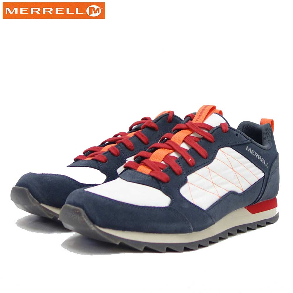 数量限定 楽天市場 メレル Merrell アルパインスニーカー Alpine Sneaker メンズ ネイビー チリ スムース レザースニーカー ウォーキング 靴 靴のシナガワ 数量限定 Lexusoman Com