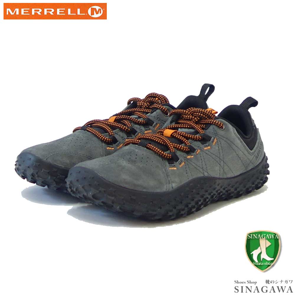 MERRELL メレル ラプト WRAPT(メンズ) 036009 グラナイト(GRANITE) ベアフットシューズ ローカット ハイキングモデル「靴」|靴のシナガワ