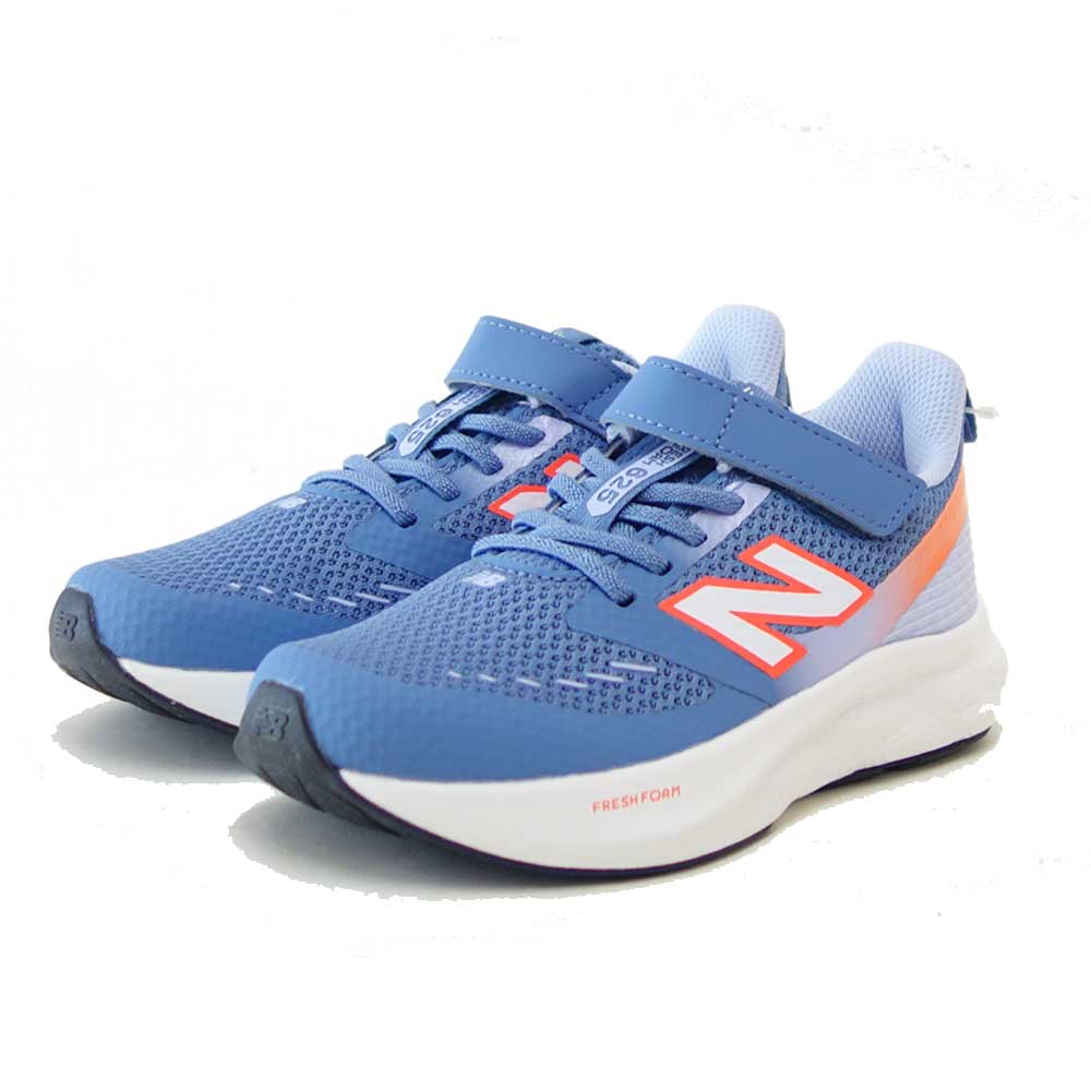 ニューバランス new balance P6253ZB ブルー／オレンジ（キッズ スニーカー） マジックテープ スニーカー ジュニア 通学 普段履き 軽量「靴」