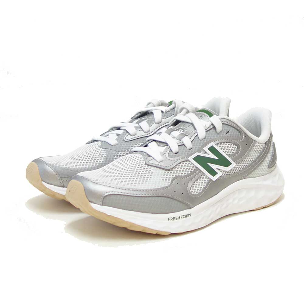 new balance ニューバランス Fresh Foam Arishi v4 (フレッシュフォーム　アリシ) シルバー / ホワイト marista4 （メンズ）スニーカー ウォーキング ランニングシューズ 2E「靴」