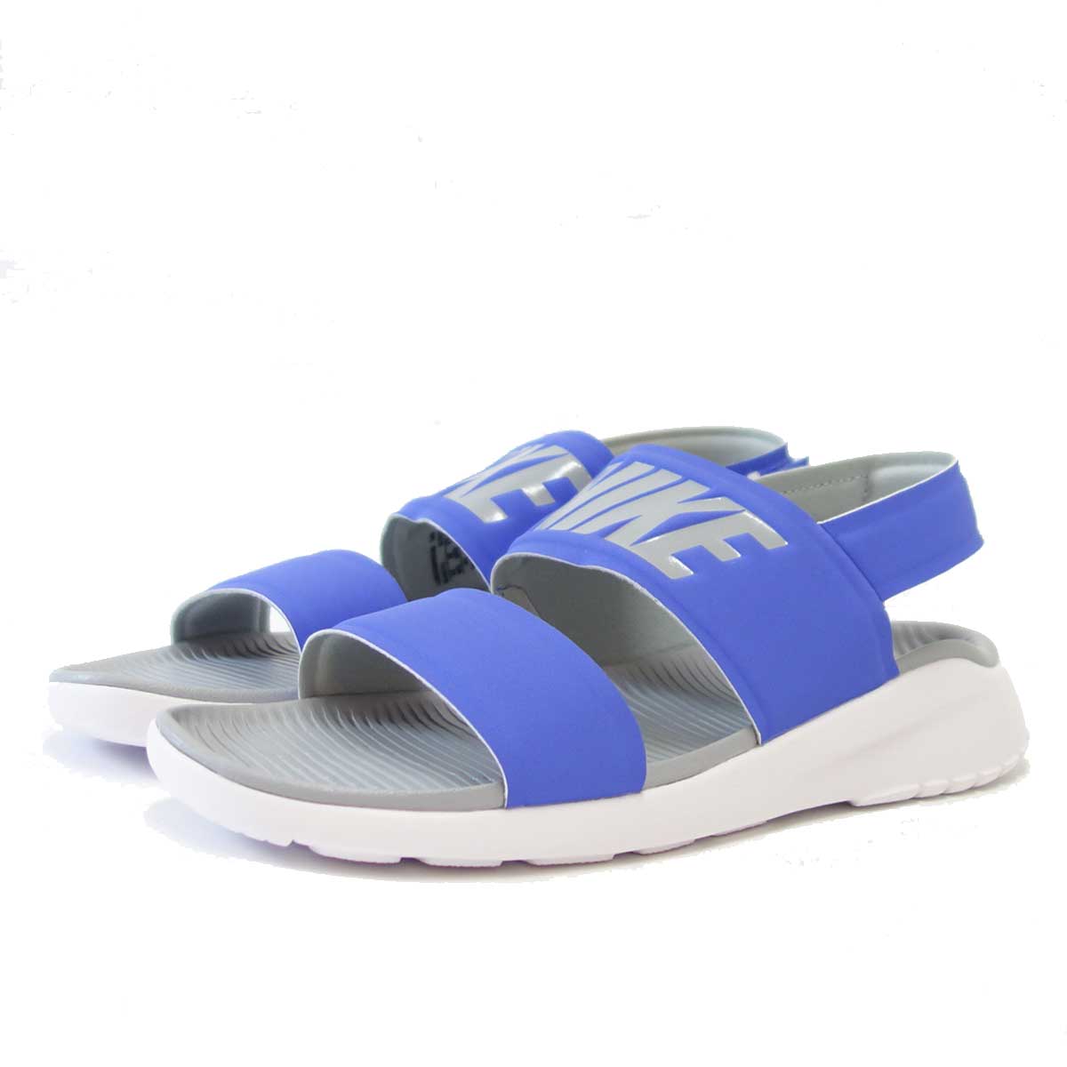 blue nike tanjun sandals
