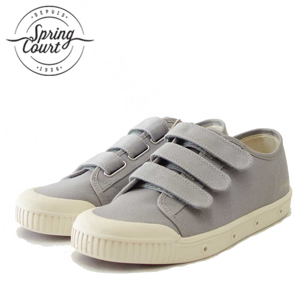 人気ショップが最安値挑戦 楽天市場 Spring Court スプリングコート G2sv V1 レディース Velcro Canvas Grey キャンバス地 ベルクロスニーカー 靴 靴のシナガワ 希少 Www Faan Gov Ng