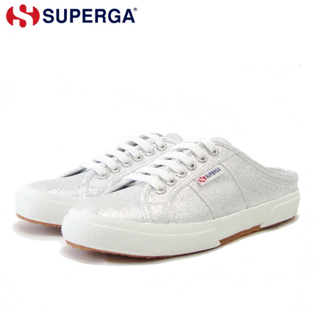 楽天市場 スペルガ Superga 2402 Lame W レディース Grey Silver S111zww031 日本限定 ミュールタイプ シルバーラメ スニーカー 靴 靴のシナガワ