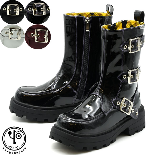 HIAND★厚底ショートブーツ Chelsea Short Boots - HIAND