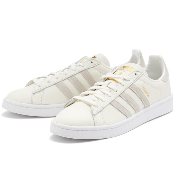 アディダス 構内 adidas CAMPUS 象牙色/フットウェアホワイト/ゴールド GX5170