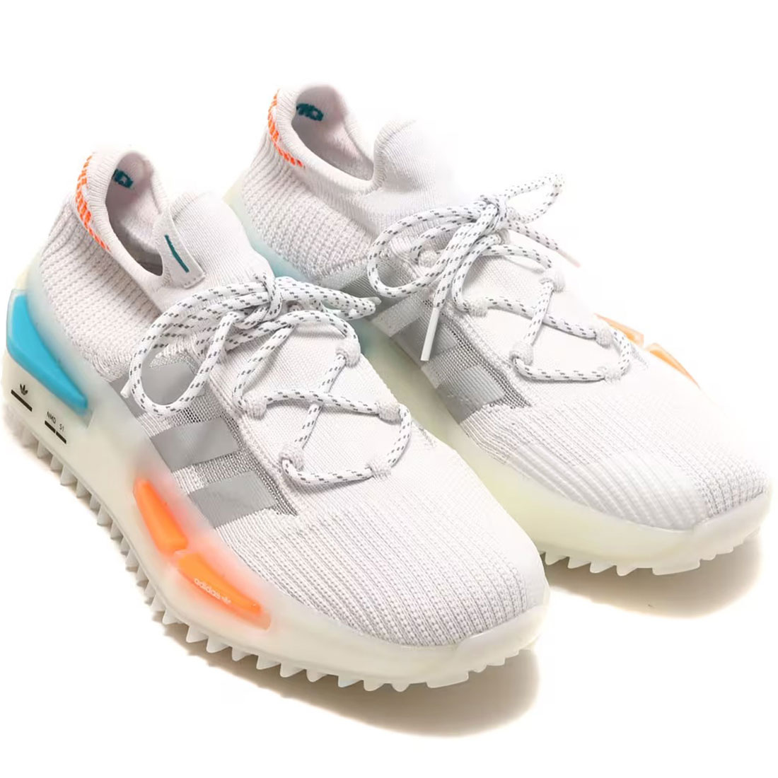 アディダス エヌエムディー_エス1 adidas NMD_S1 フットウェアホワイト/薄墨色/象牙色 FZ5707