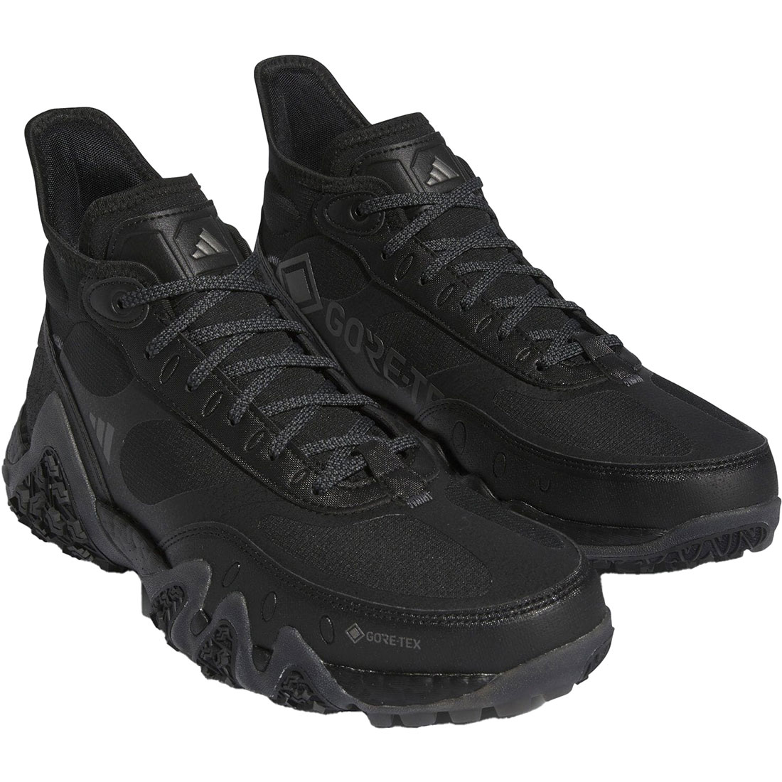 アディダス アディクロス GTX adidas ADICROSS GTX 中核グループ黒いこと/暗然たる シルバーメタリック/薄墨色ファイブ GW2119