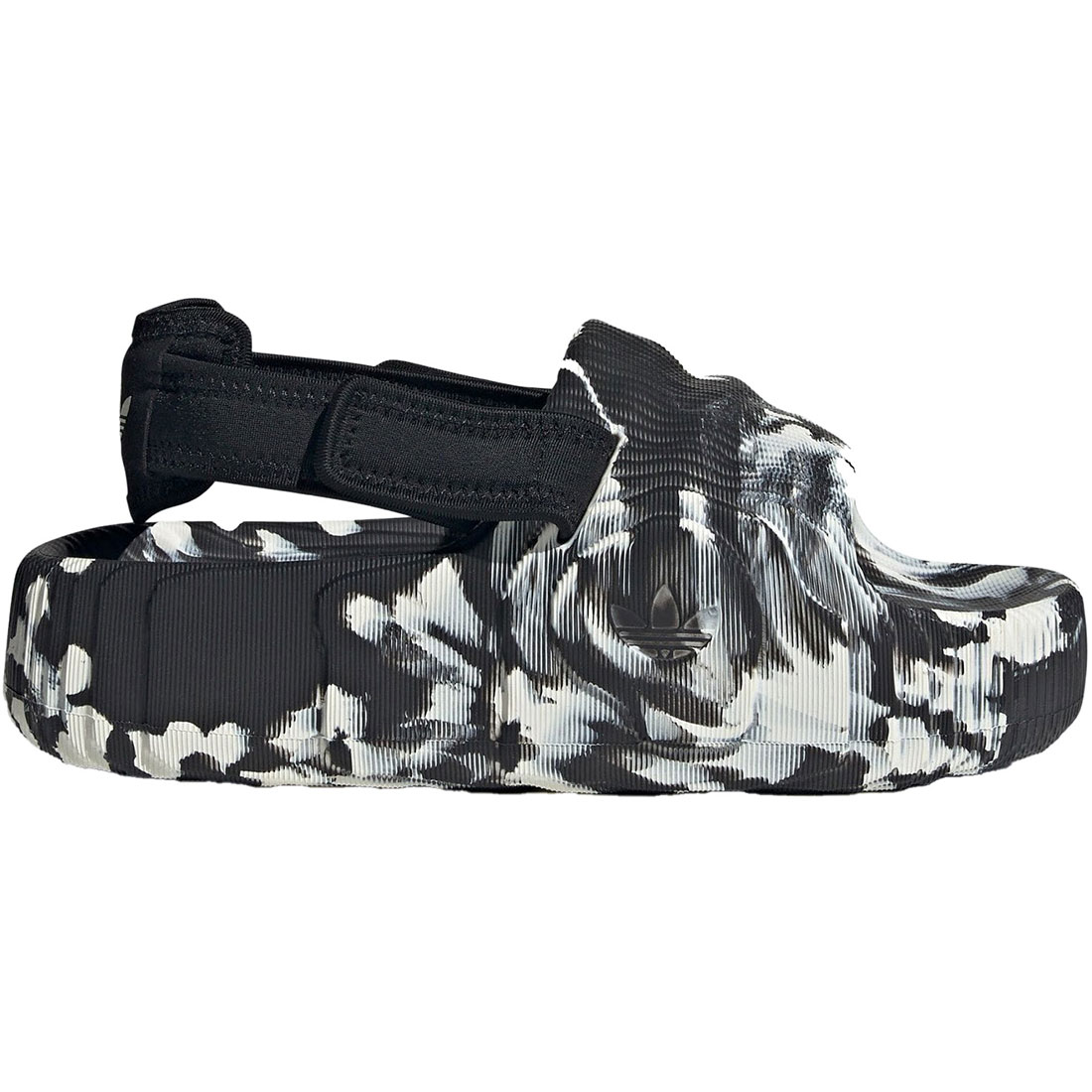 アディダス アディレッタ 22 XLG サンダル adidas ADILETTE 22 XLG SLIDES 中核グループ黒いこと/象牙色/中核グループ黒いこと IE5650