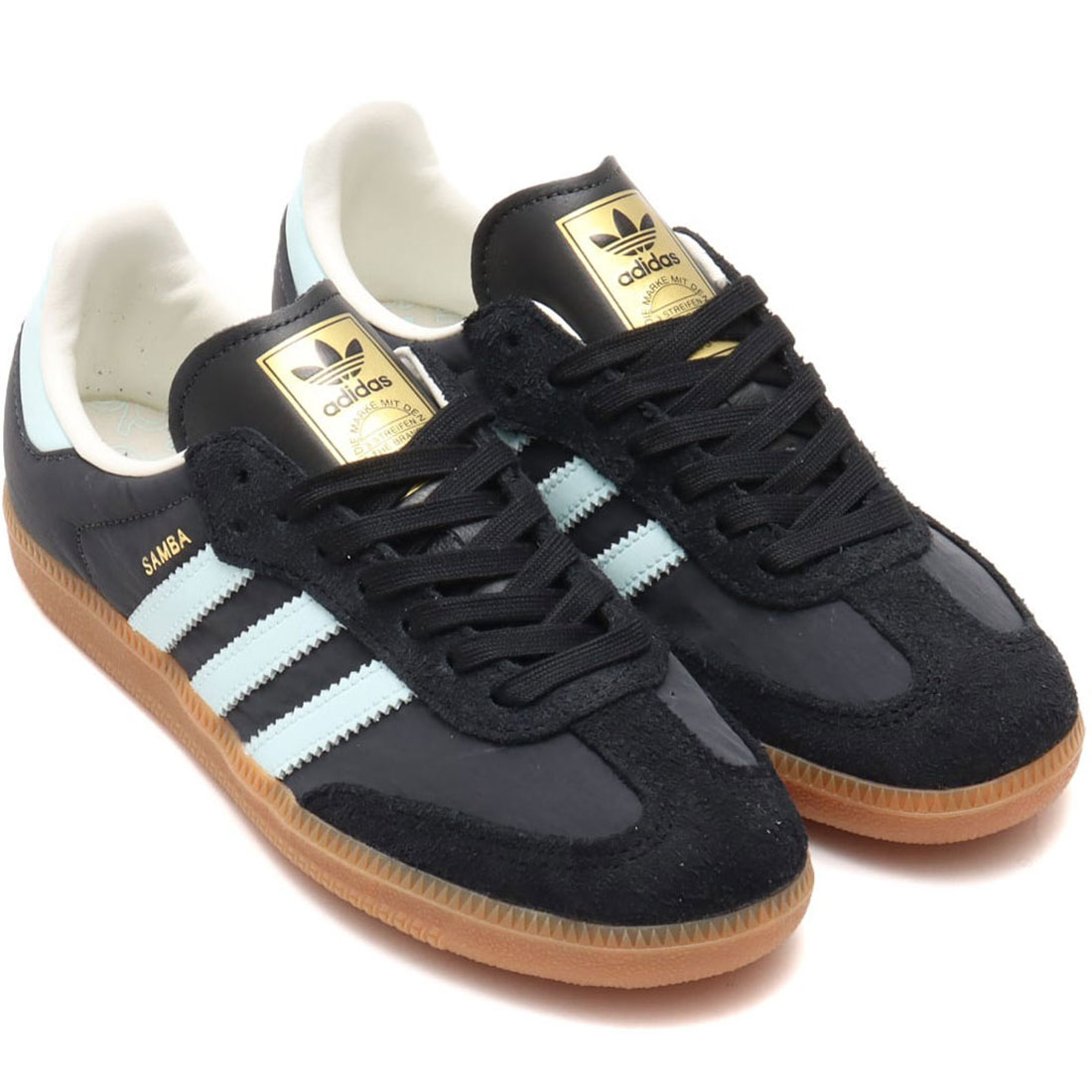 アディダス サンバ OG adidas SAMBA OG 炭素/点火装置青色/ゴールド ID0493