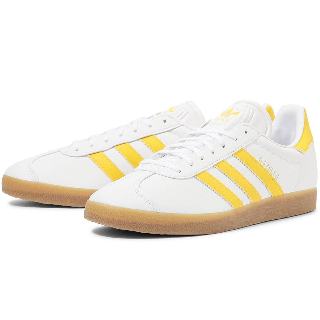 アディダス ガゼル adidas GAZELLE フットウェアホワイト/イエロー/ゴールド IH0379|シューズナッツ