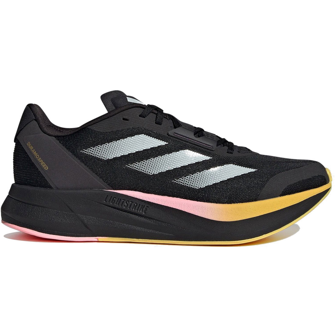 アディダス アディゼロ デュラモ す早さ M adidas ADIZERO DURAMO SPEED M 中核グループ黒いこと/皆無メタリック/ぴかぴか光る IE4036