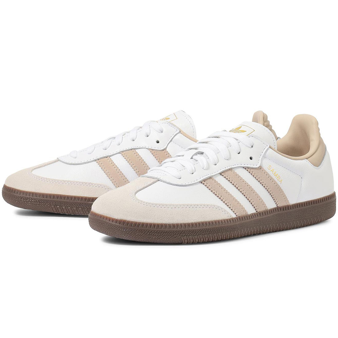 【新品・未使用・タグ付き】adidasサンバ（ベージュブラウン） 楽天市場】アディダス サンバ OG adidas SAMBA OG フットウェア