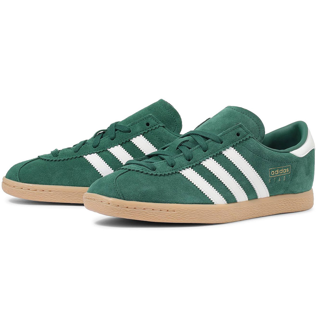 アディダス シュタット adidas STADT カレッジグリーン/フットウェアホワイト/ゴールド JI1883