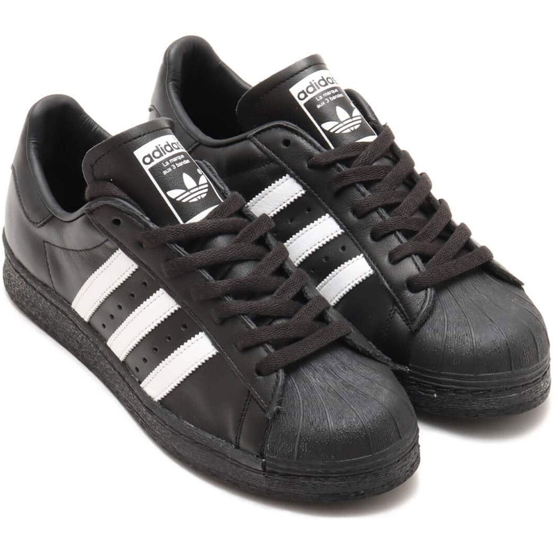 アディダス スーパースター 82 adidas SUPERSTAR 82 コアブラック/フットウェアホワイト/コアブラック JI2026|シューズナッツ