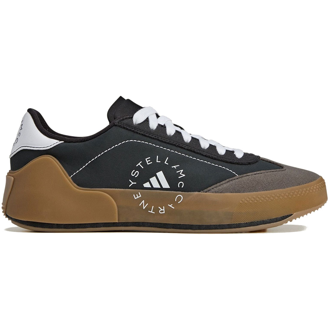 アディダス SMC 厚地の外套 ブースト adidas W STELLA MCCARTNEY COURT BOOST フットウェアホワイト/チュインガム/中核グループ黒いこと IE3494