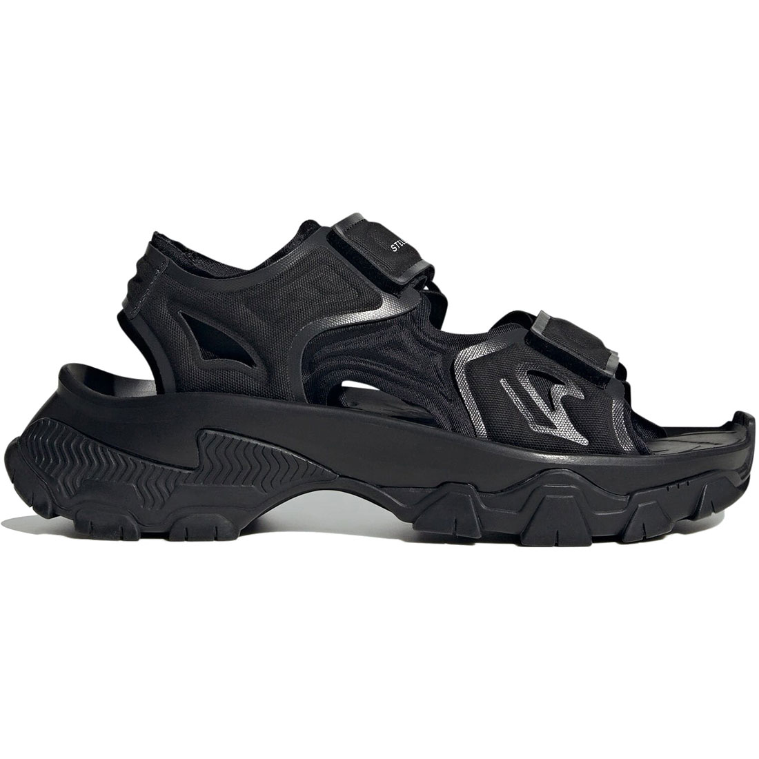 アディダス SMC ヒカ アウトドアサンダル adidas W STELLA MCCARTNEY HIKA OUTDOOR SANDALS コアブラック/コアブラック/ユーティリティブラック IE3540