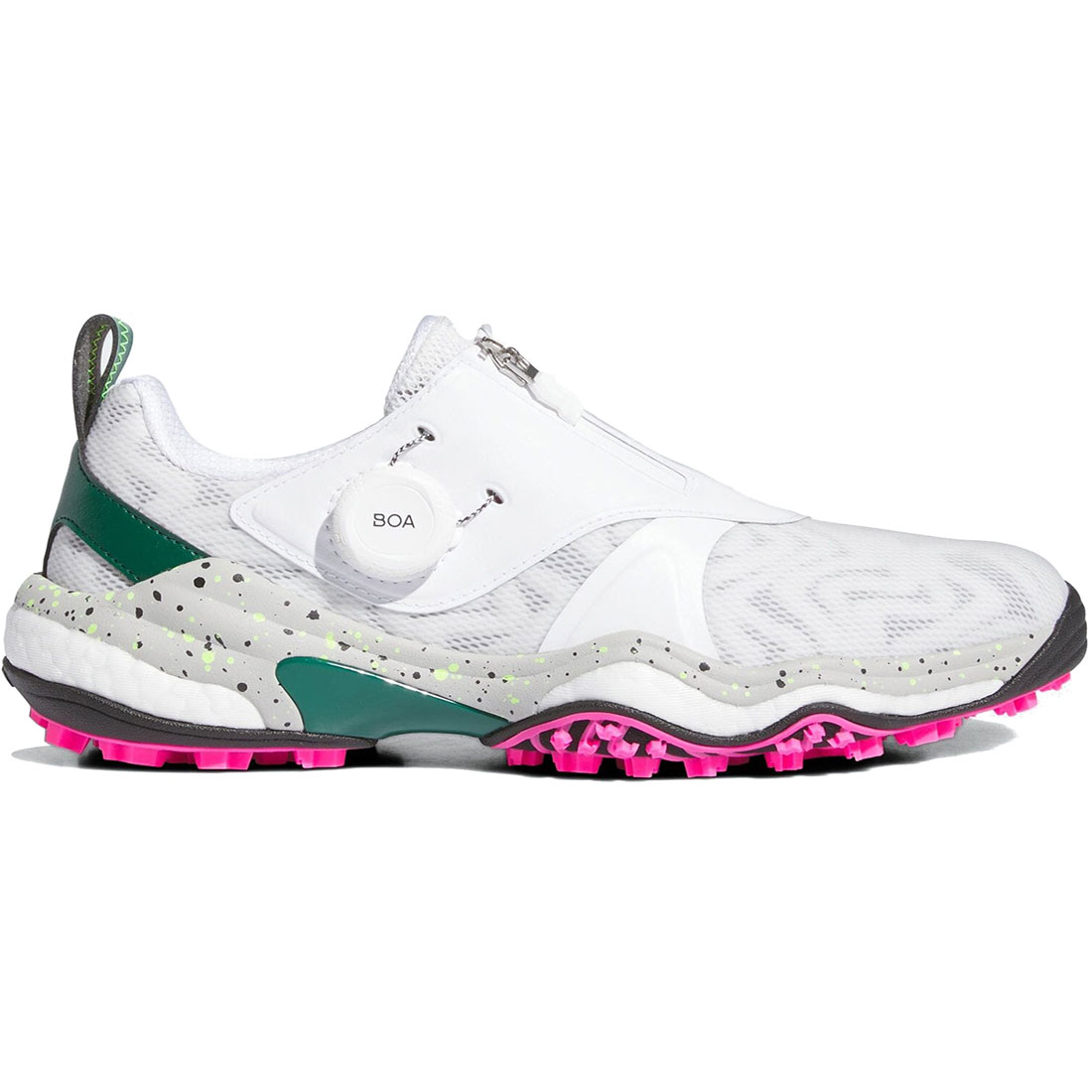 アディダス 吊りひも騒々しい混乱25 ボア adidas W CODECHAOS25 BOA フットウェアホワイト/シルバーメタリック/単科大学緑であること IG8751