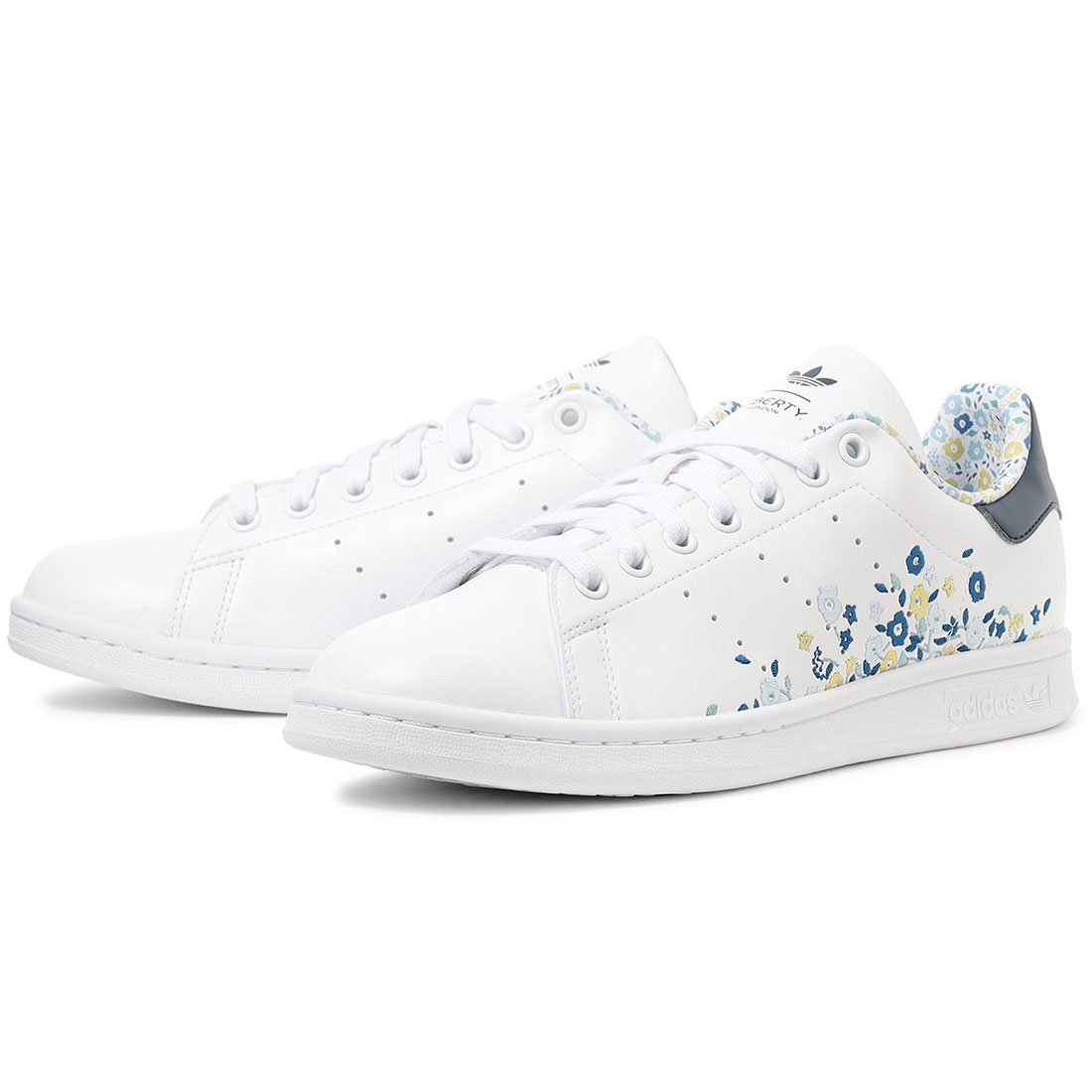 アディダス スタンスミス リバティ adidas STAN SMITH LIBERTY フットウェアホワイト/フットウェアホワイト/チームブルー JP9796