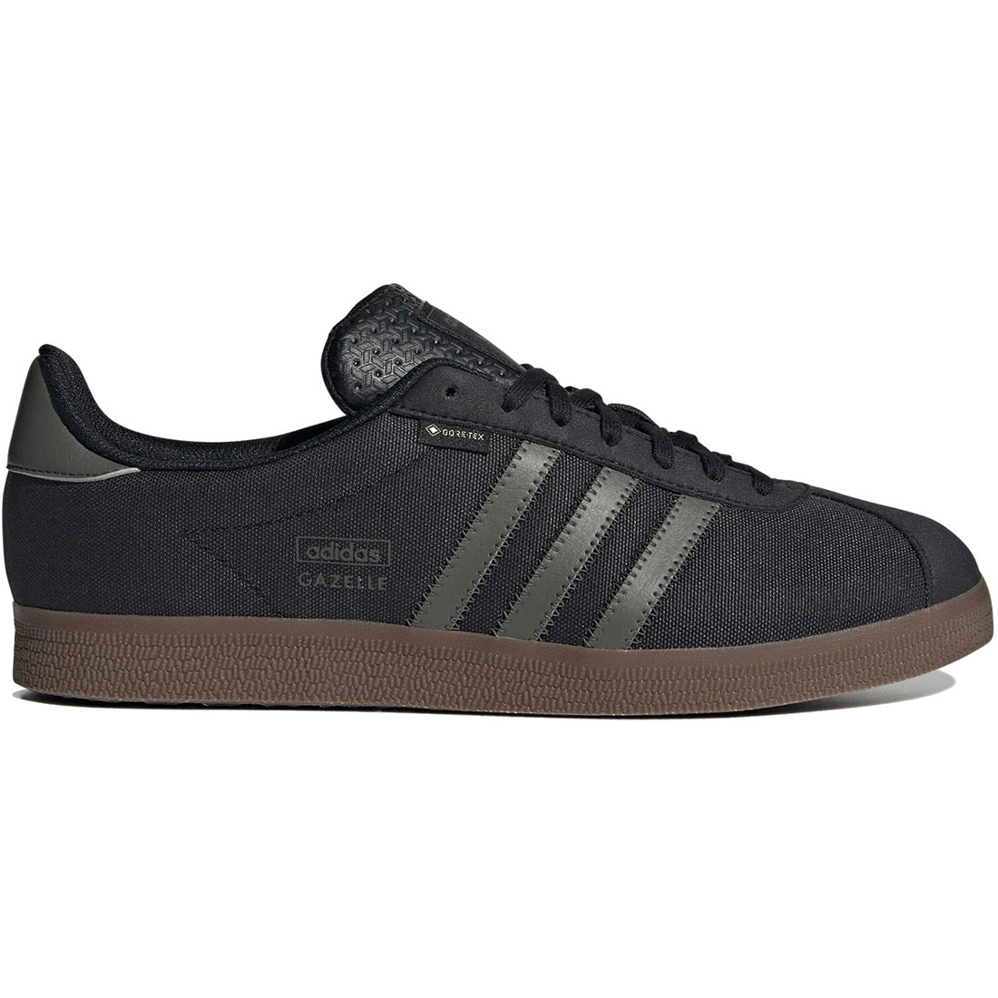 アディダス ガゼル GTX adidas GAZELLE GTX コアブラック/ユーティリティグレー/ガム JR2727｜シューズナッツ