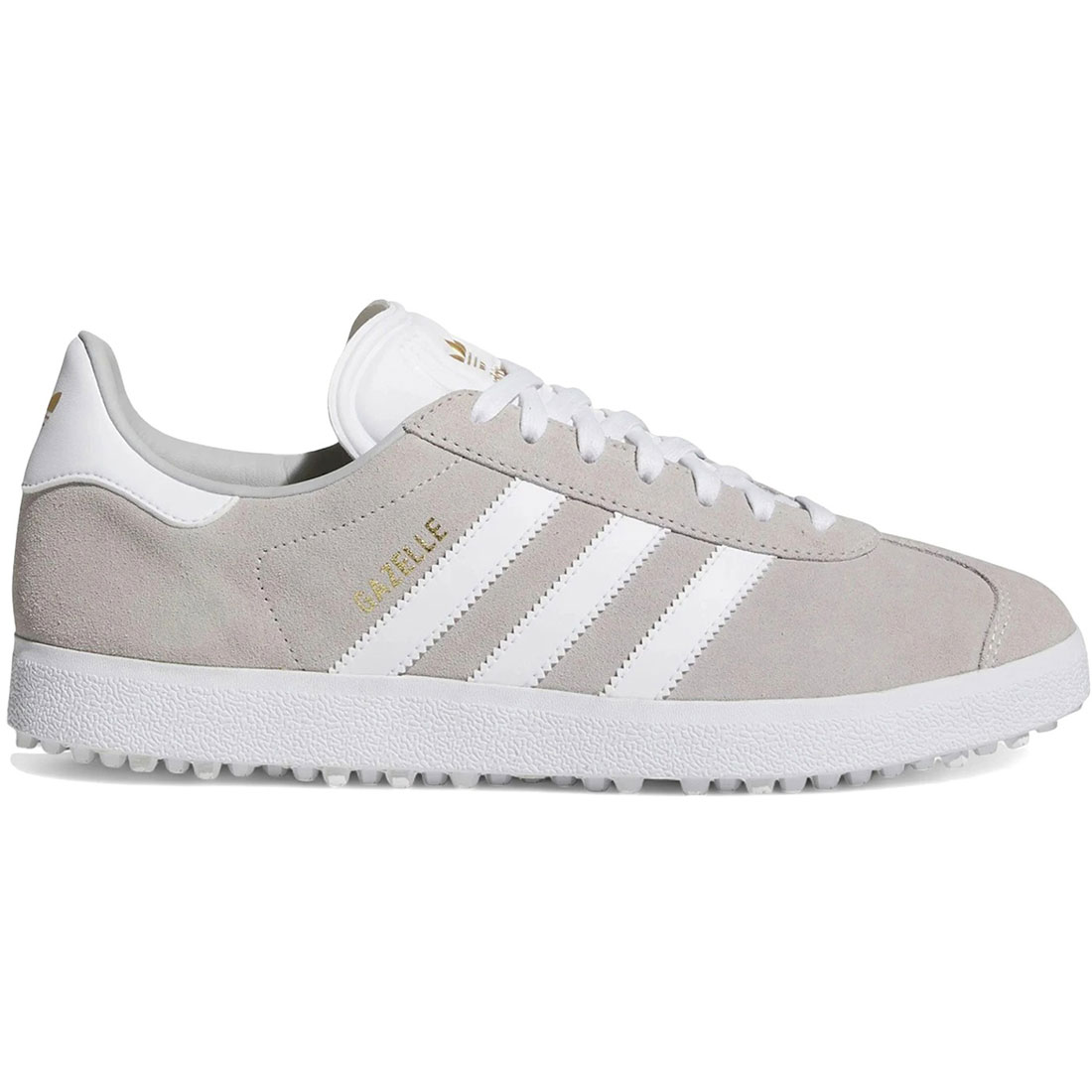 アディダス ガゼル ゴルフ adidas GAZELLE SPIKELESS GOLF グレーツー/クラウドホワイト/ゴールドメタリック IH2270