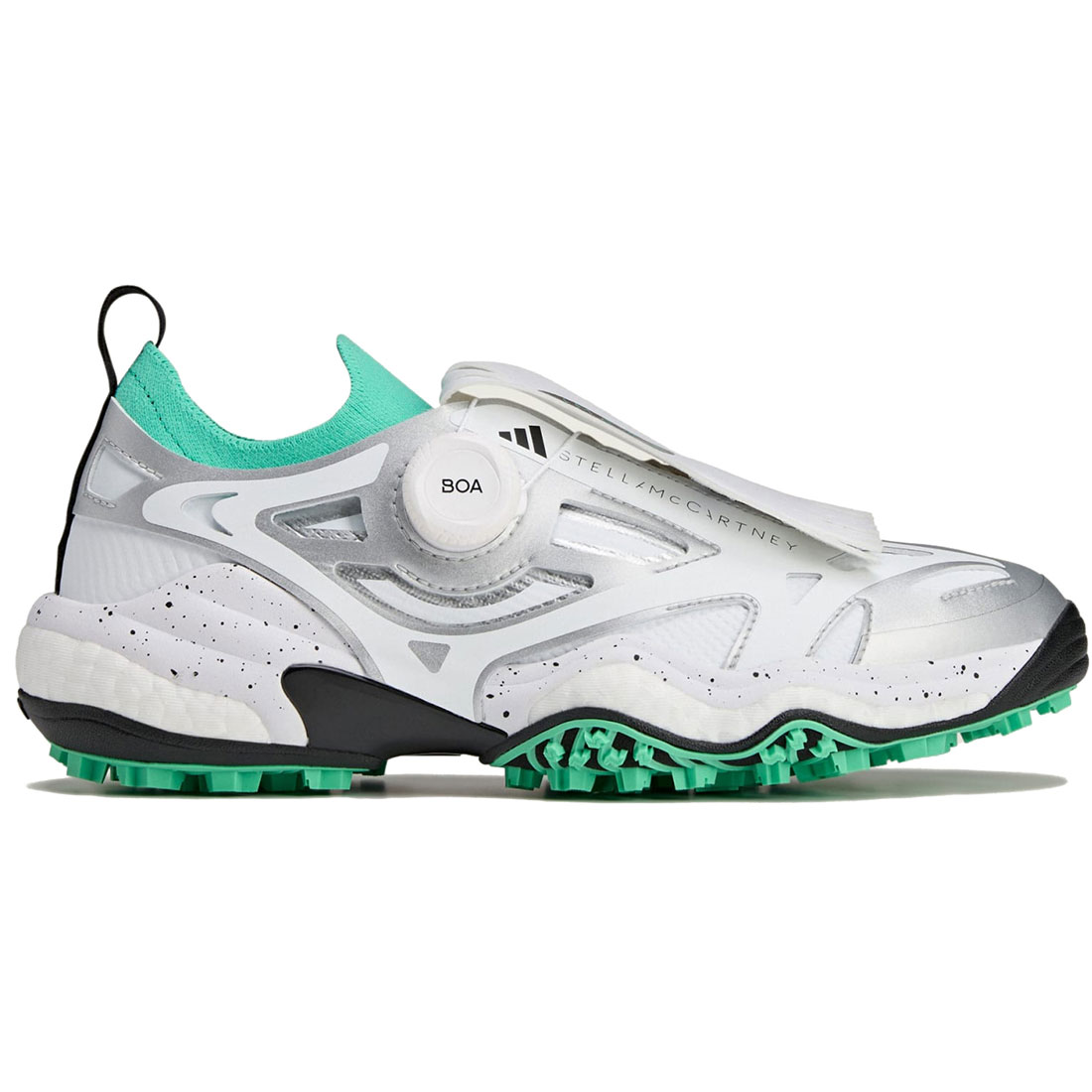 アディダス SMC コードカオス BOA adidas W BY STELLA MCCARTNEY CODECHAOS BOA コアホワイト/ブライトグリーン/シルバーメタリック JH8937