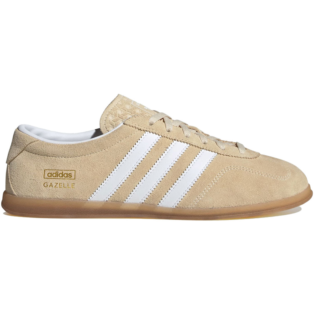 アディダス ガゼル ロー プロ adidas GAZELLE LO PRO サンドストレータ/クラウドホワイト/ガム JR8889｜シューズナッツ